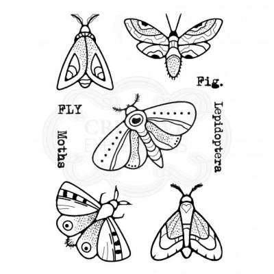 Creative Expressions Clear Stamps - Moths